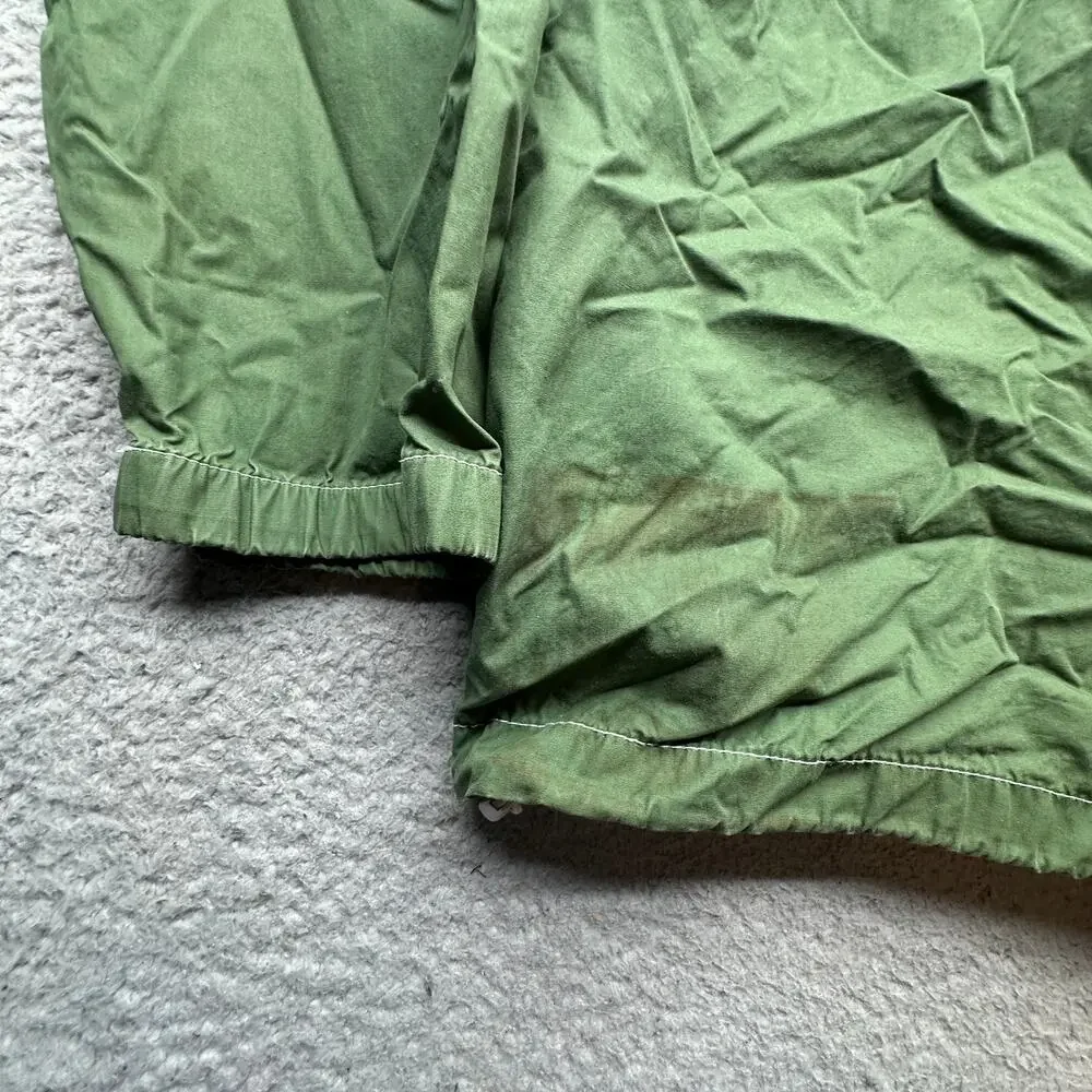 Vintage 2006 Y2K Old Navy Anorak Lightweight Jacket Mens Large Green Blue Hooded